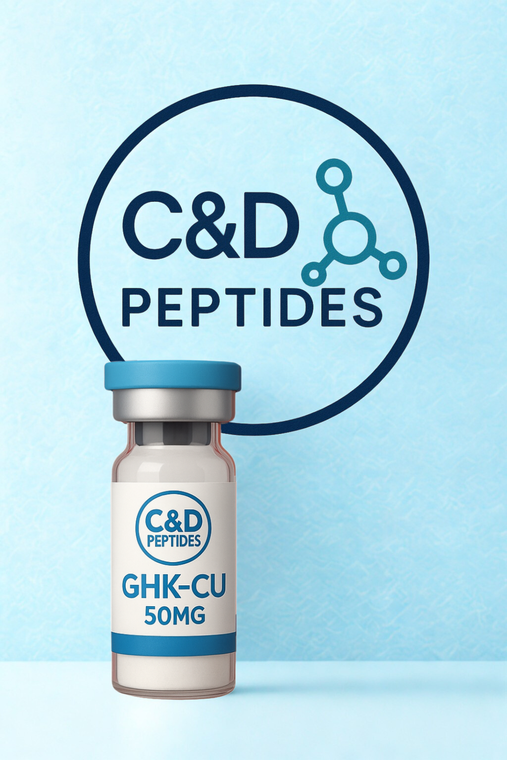 GHK-CU 50mg VIAL C & D Peptides GHK-CU 50mg VIAL C & D Peptides