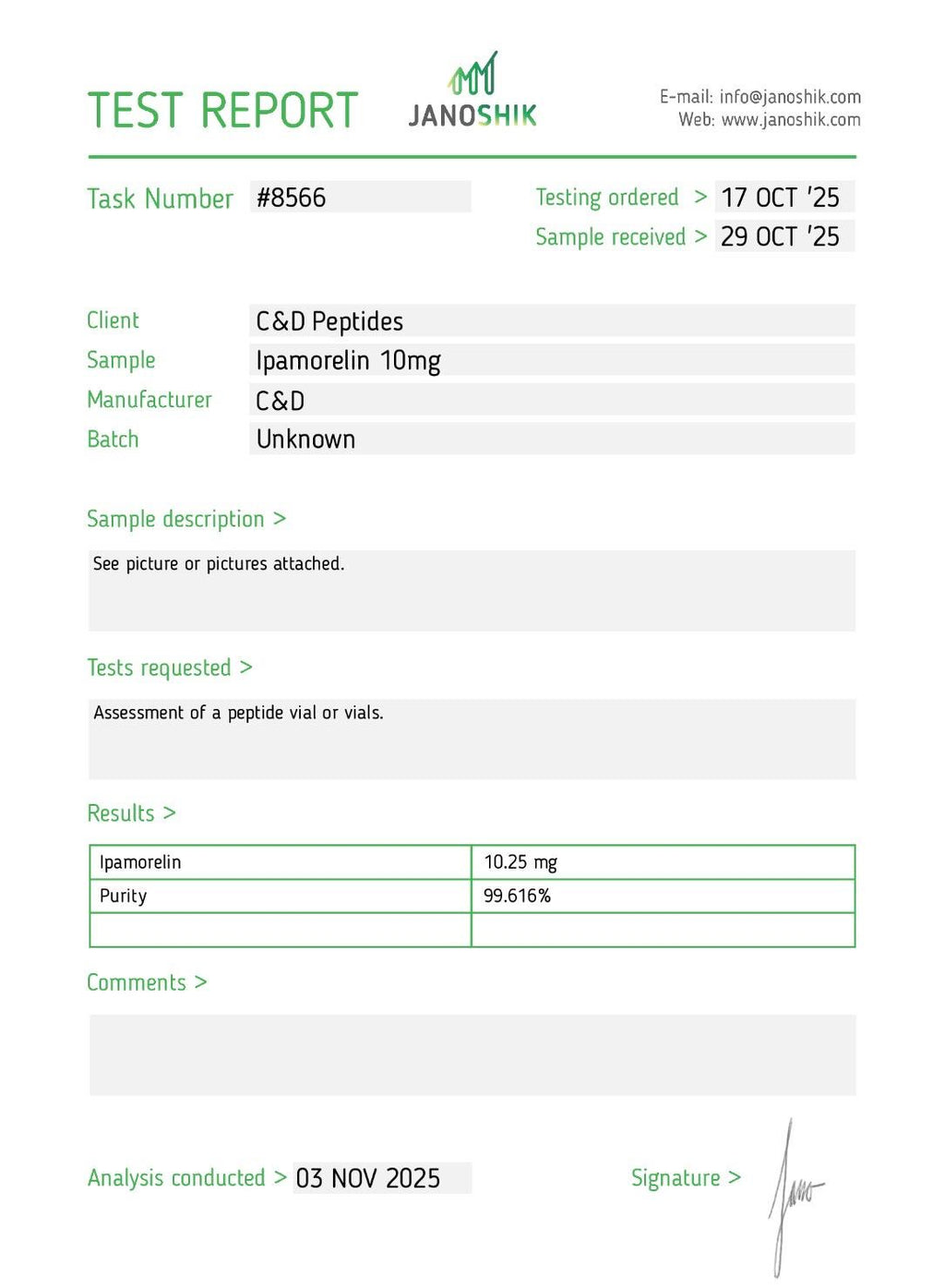 Ipamorelin 10mg