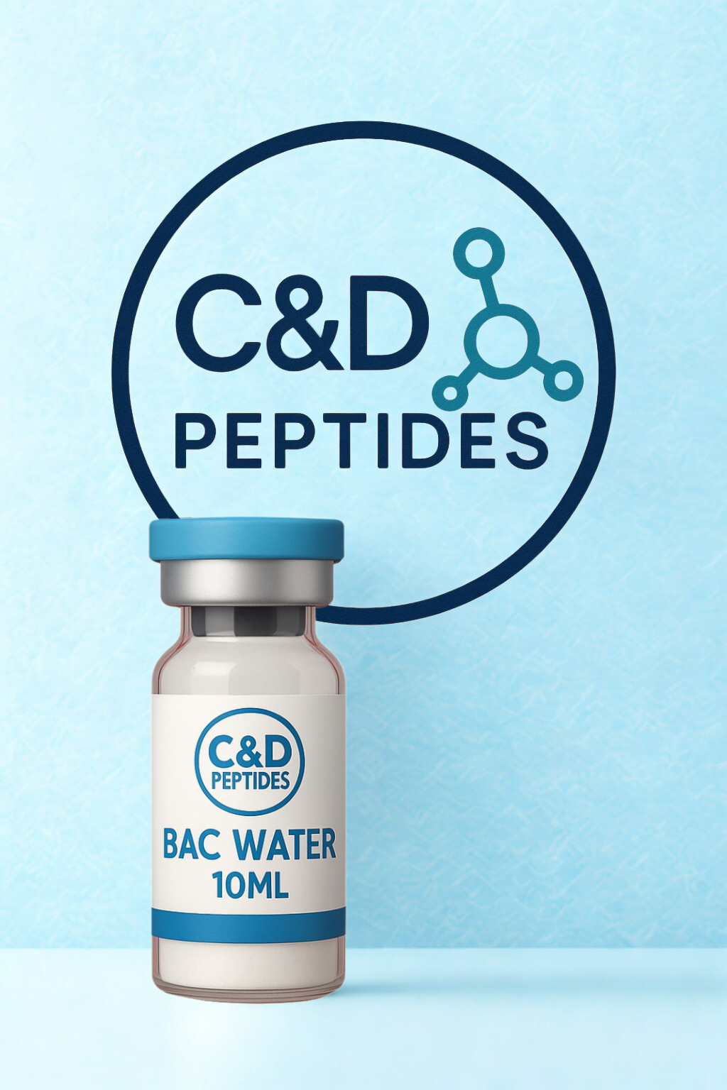 BAC WATER 10ML VIAL C & D Peptides BAC WATER 10ML VIAL C & D Peptides