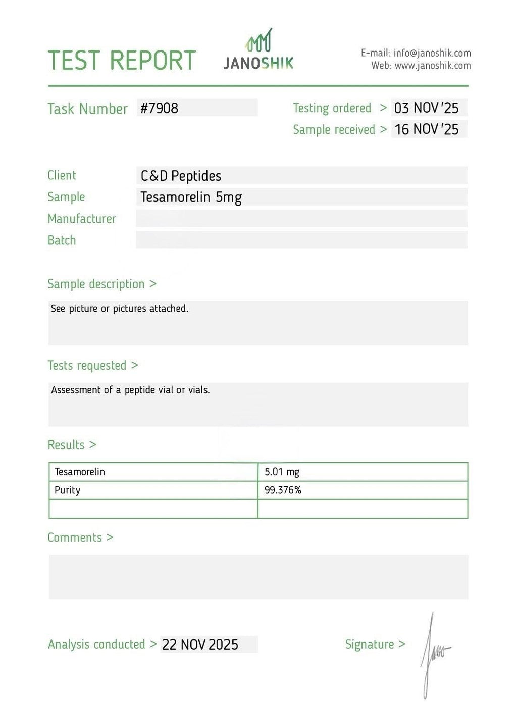 TESAMORELIN 5MG VIAL